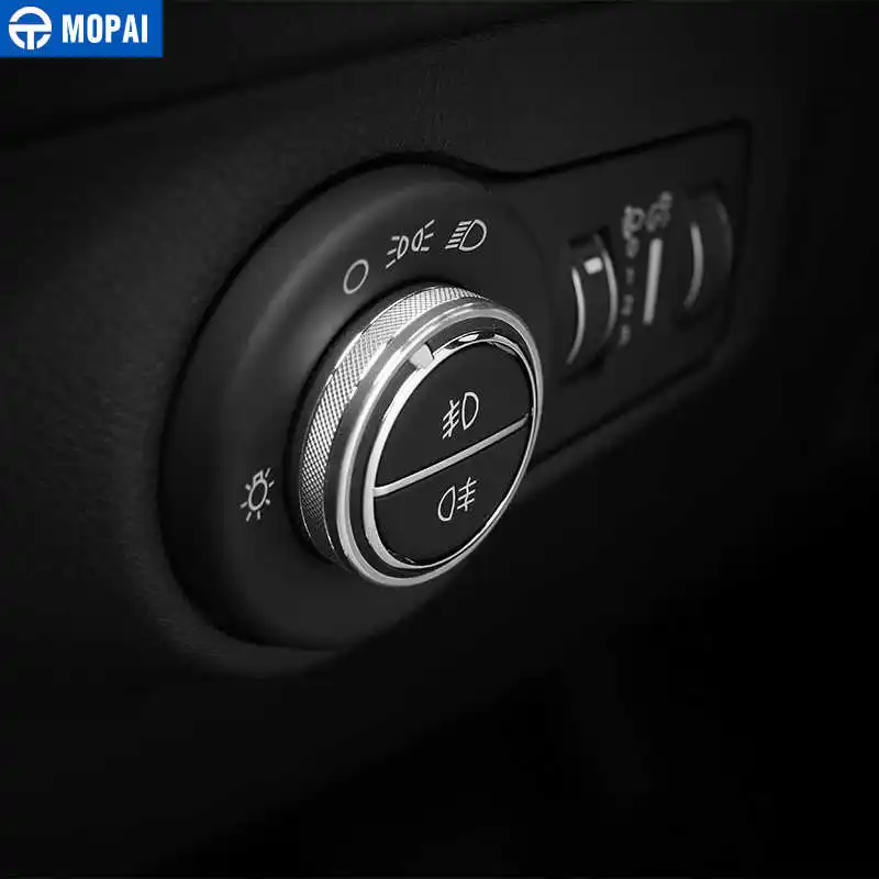 MOPAI украшение для салона автомобиля из алюминиевого сплава кольцо Jeep Compass 2017