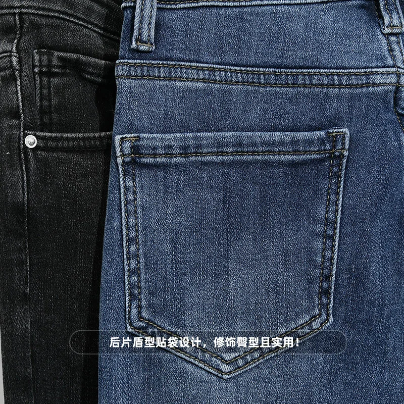 

Vintage Ladies Rolled Zipper Jeans For Women Mom High Waisted Jeans Blue Casual Pencil Trousers Korean Streetwear Denim Pants