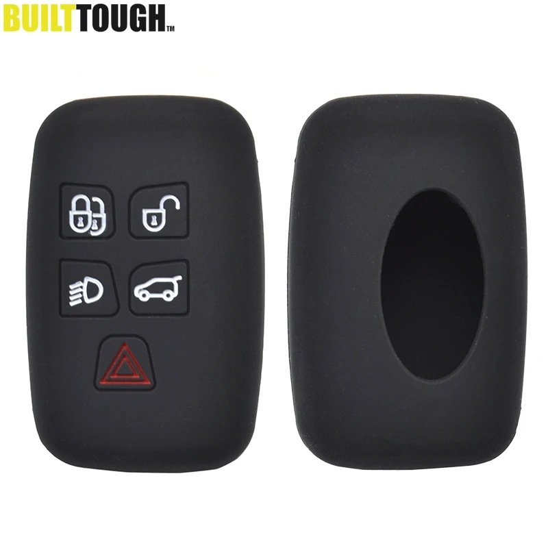5 Кнопка Силиконовый пульт дистанционного ключа Fob чехол крышка подходит для Ленд