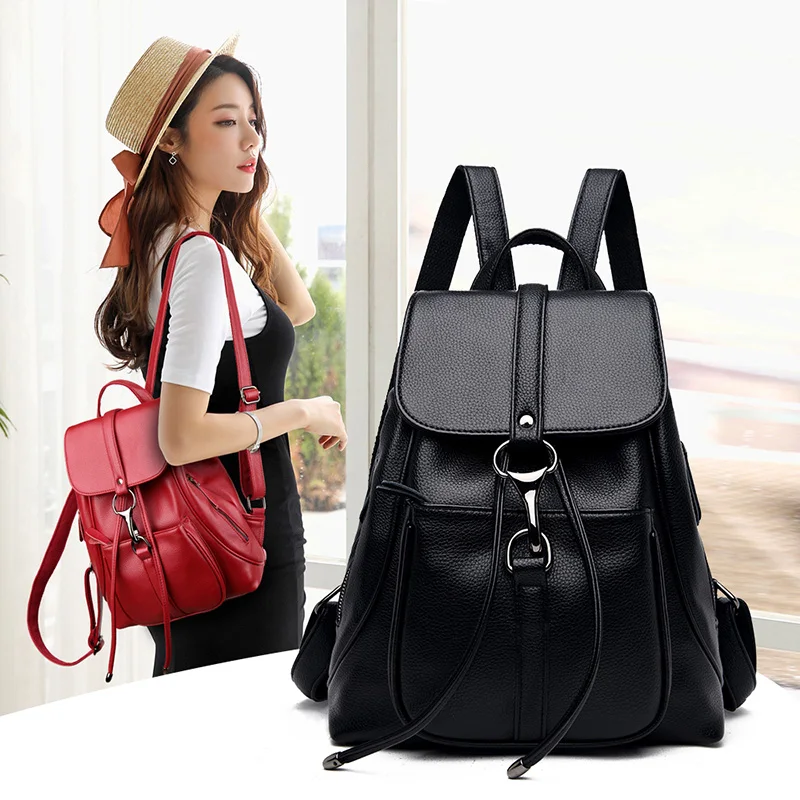 

OLD TANG Ladies Fashion Shoulder Bags for Women 2020 Designer Leisure College Style High Quality Large Capacity Backpack
