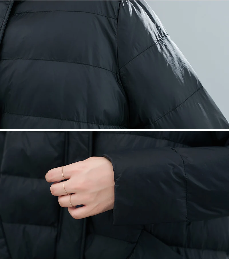 

2021 New Style Women's Winter Oversized Down Padded Jacket Winter Coats Female Outerwear 151b