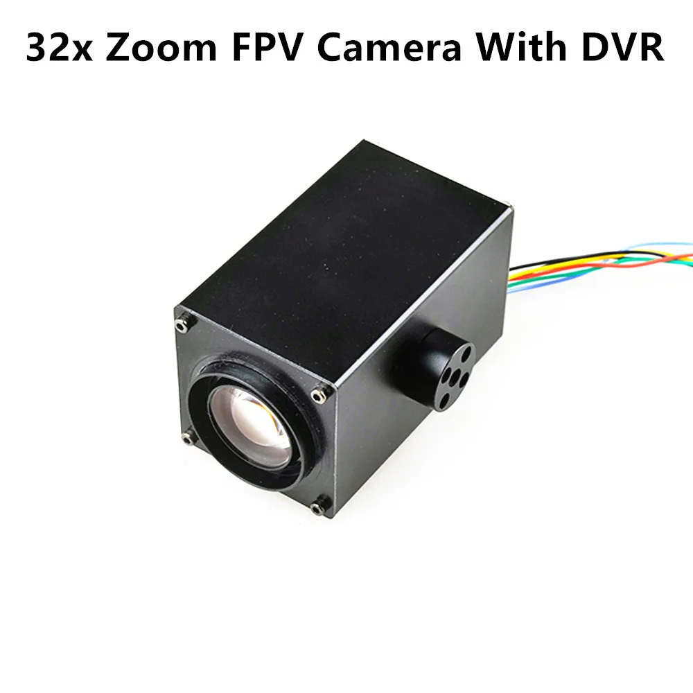 Happymodel HC700R 32x Zoom камера 1080P с DVR 64G SD Держатель для карт AV выход сигнала RC FPV Racing