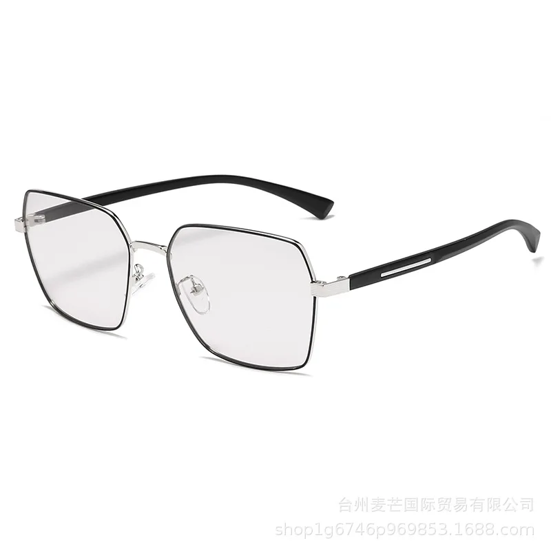 

Korean fashion 2020 new functional glasses female sun discoloration polarized anti-blue sunglasses male TR anti-ultraviolet