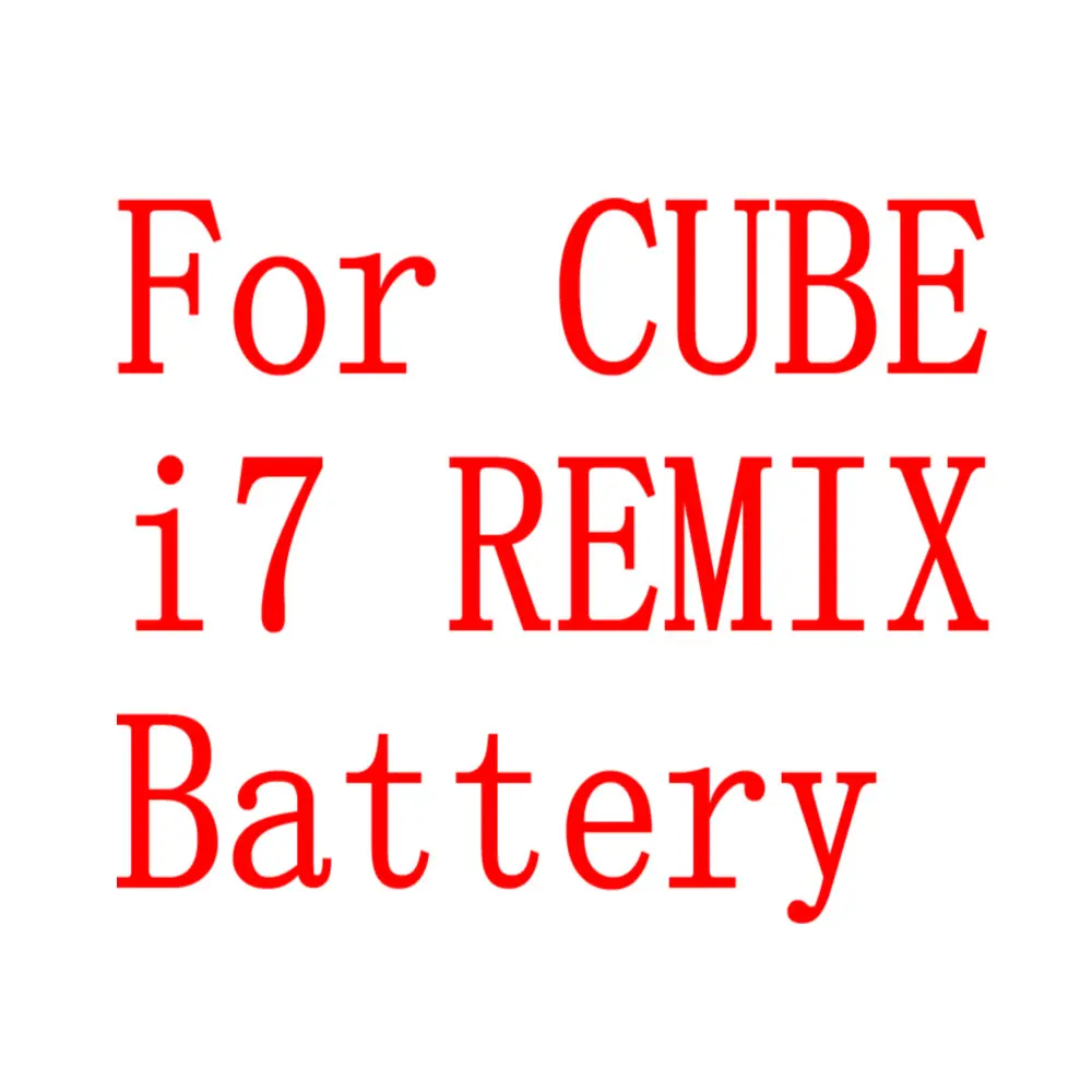 

Original size Battery for Cool than Rubik's cube i7 REMIX i7 CX 11.6 inch tablet battery 10000mAh