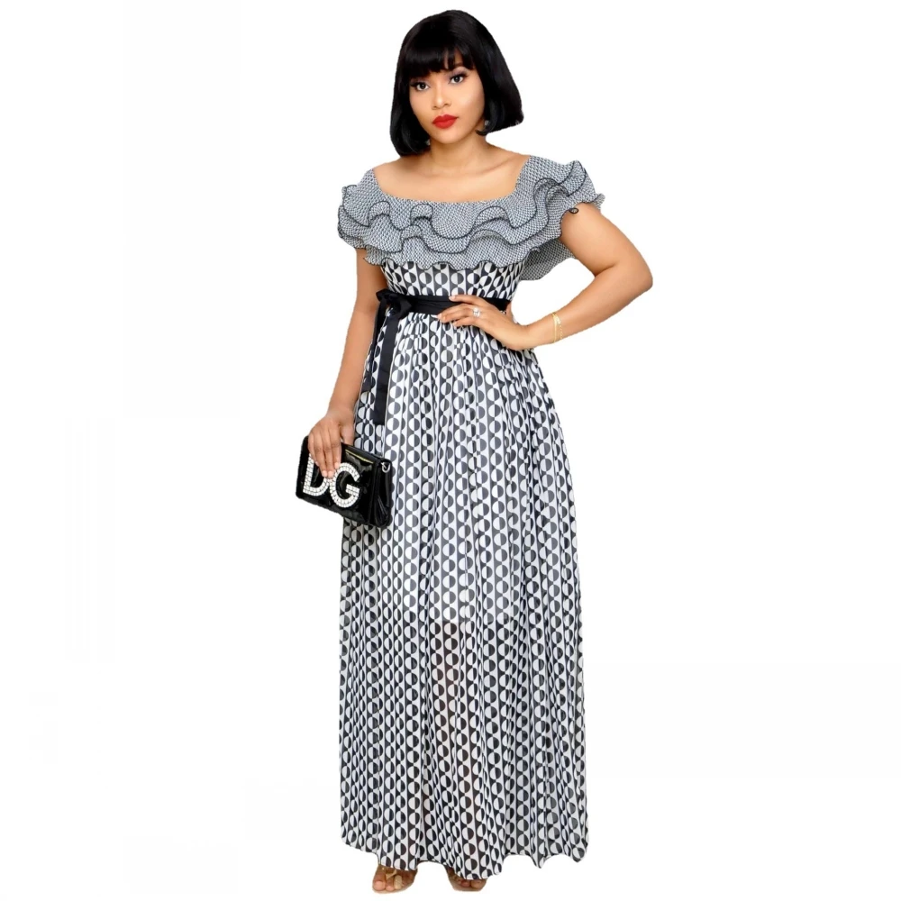 S 5XL размера плюс африканские платья для женщин 2021 африканская одежда Дашики