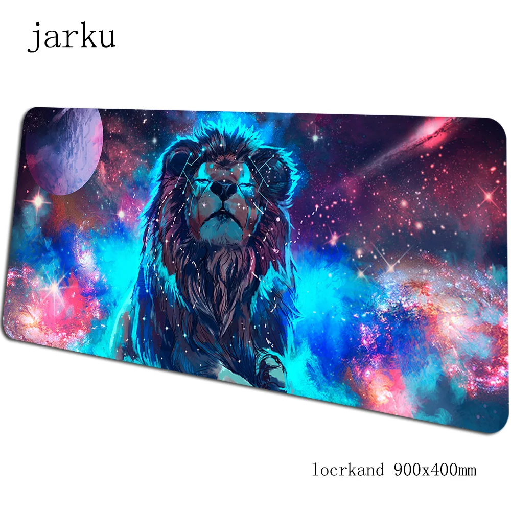 Кошки геймерский коврик для мыши 900x400X3 мм игровой коврик для мыши большой Леопардовый Подарочный блокнот аксессуары для ПК ноутбук Лев падмаус эргономичный коврик
