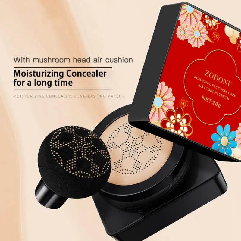 

Skin Nourishing Mushroom Cushion Cream Concealer Isolate And Brighten BB Cream Liquid Foundation Beauty Cream TSLM1