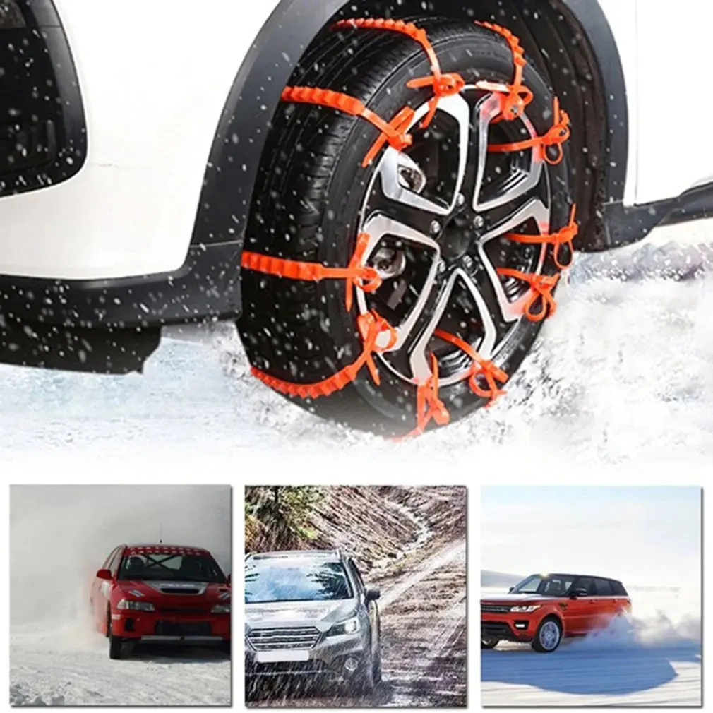 

Practicla Tire Chain For Automobile Off-road Car SUV Van Universal Tire Chain Tire Chain Thickened Nylon Snow Chain