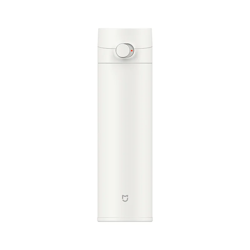 Xiaomi Mijia, 480 мл, вакуумный термос, чашка, 2, долговечная изоляция, 316L, нержавеющая сталь, бутылки для воды с чайным ситечком - Цвет: Белый