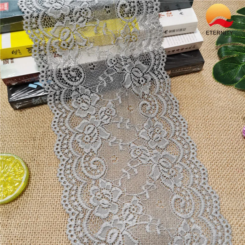 E1172 * 15 см кружевная эластичная ткань лента для ткани свадебное эластичное