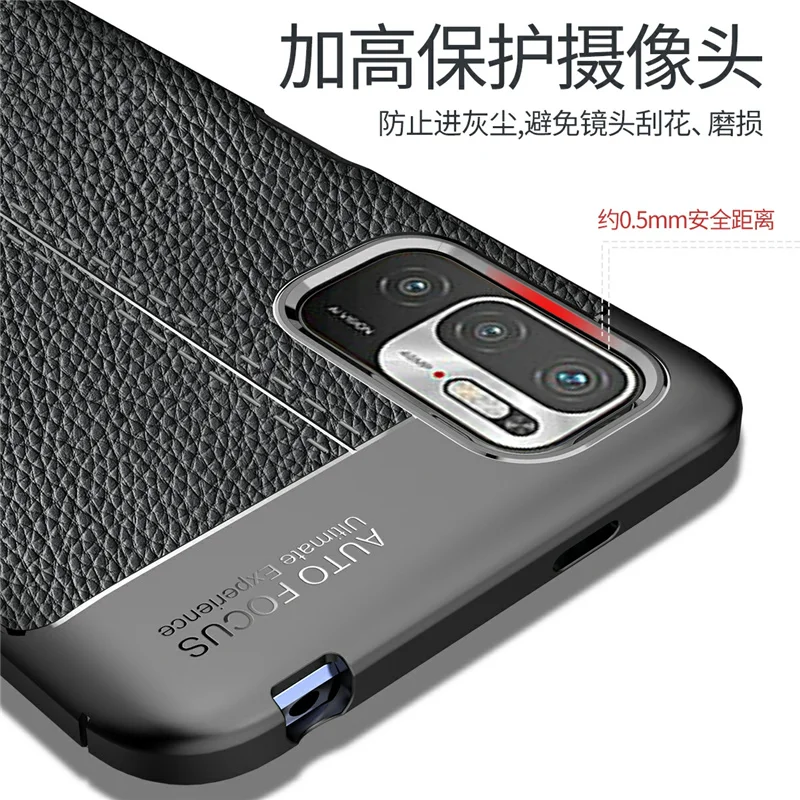 For Cover Xiaomi Redmi Note 10T Case For Redmi Note 10T Capas Back Bumper TPU Soft Leather For Fundas Redmi Note 10 5G 10T Cover