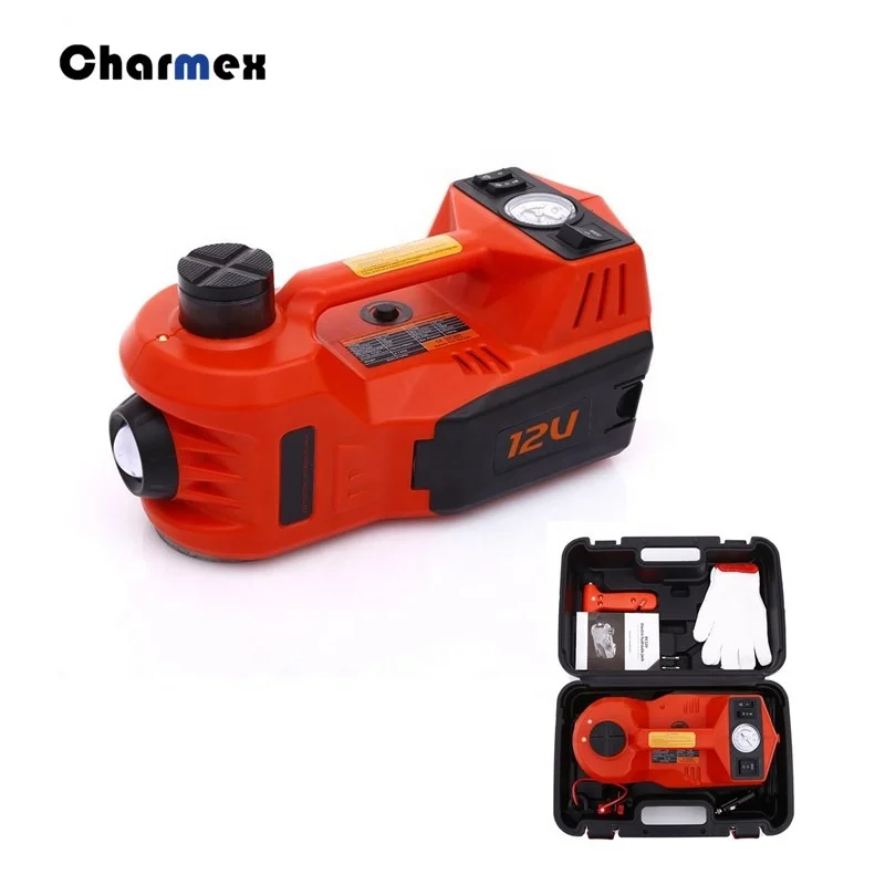 

Charmex Car Accessories 12V Electric Hydraulic Cylinder Motor Car Jack Lift Max. Load 5 Tons