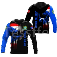 tessffel country flag puerto rico tattoo emblem 3dprint menwomen harajuku pullover casual funny hoodies unisex dropshipping a 7