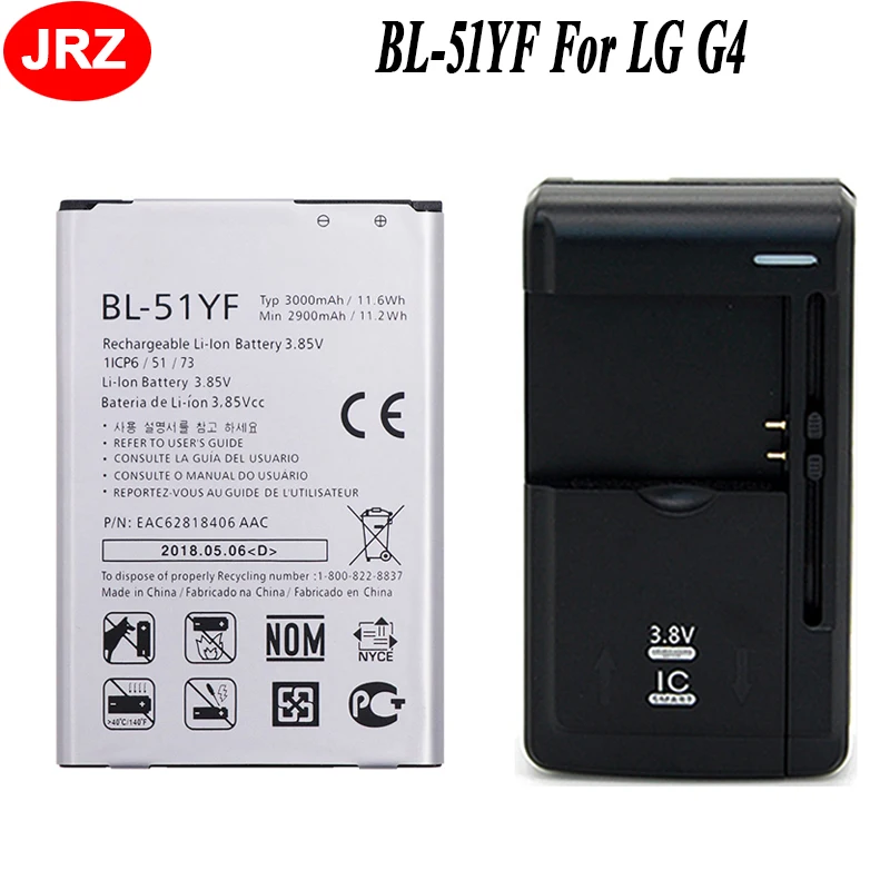 BL 51YF Аккумулятор для LG G4 H815 H818 H810 VS999 F500 аккумулятор 3000mAh батарея мобильного