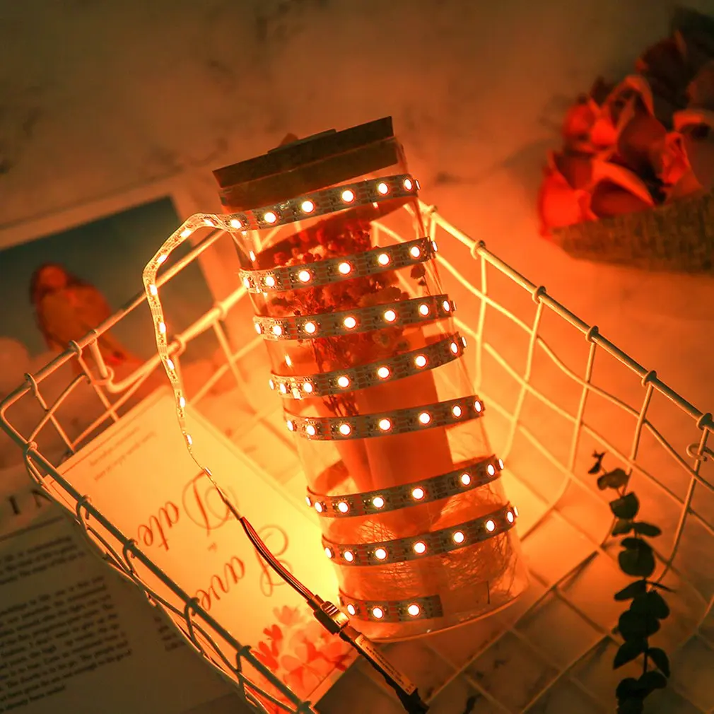 

USB LED Strip Light 24 Colors Changing String Tape Ribbon Waterproof RGB LED TV Backlight With Remote Controller