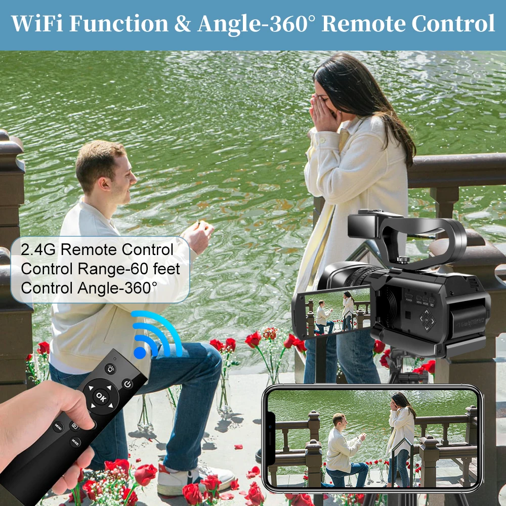 Новое поступление 4K видео Камера видеокамера Автофокус 48MP прямые трансляции для