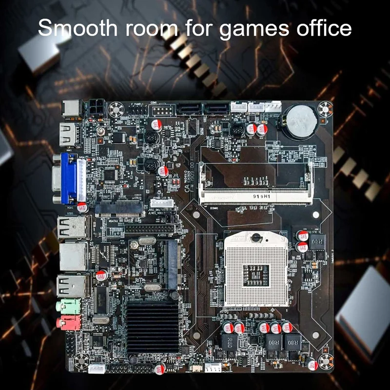 

HM55 998-Pin-DDR3 Motherboard, a Generation I3/I5/I7 Notebook CPU Mini All-In-One Computer Motherboard