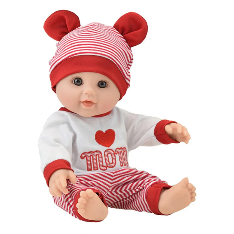 Мягкие виниловые куклы Новорожденные реалистичные игрушки для девочек и малышей