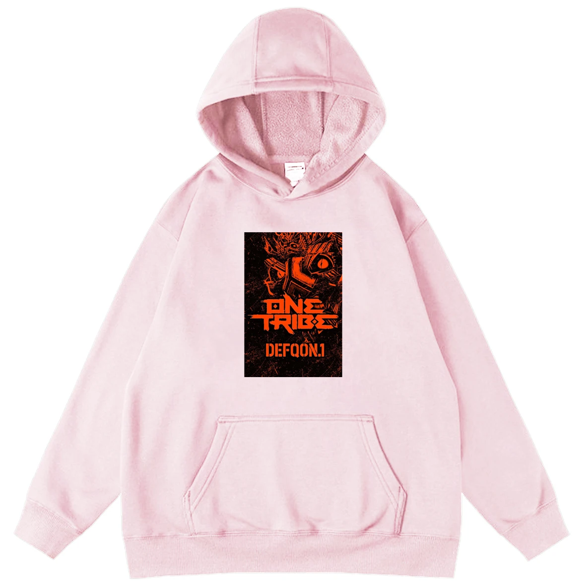 

Cool Defqon 1 Hoodies Men's Oversized Sweatshirts Autumn 2021 Hooded Hoody Boy Teens Street Long Sleeve Loose Pullover Top