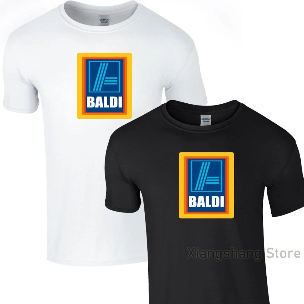 Забавная новинка бальди футболка для супермаркета Aldi лысая Мужская