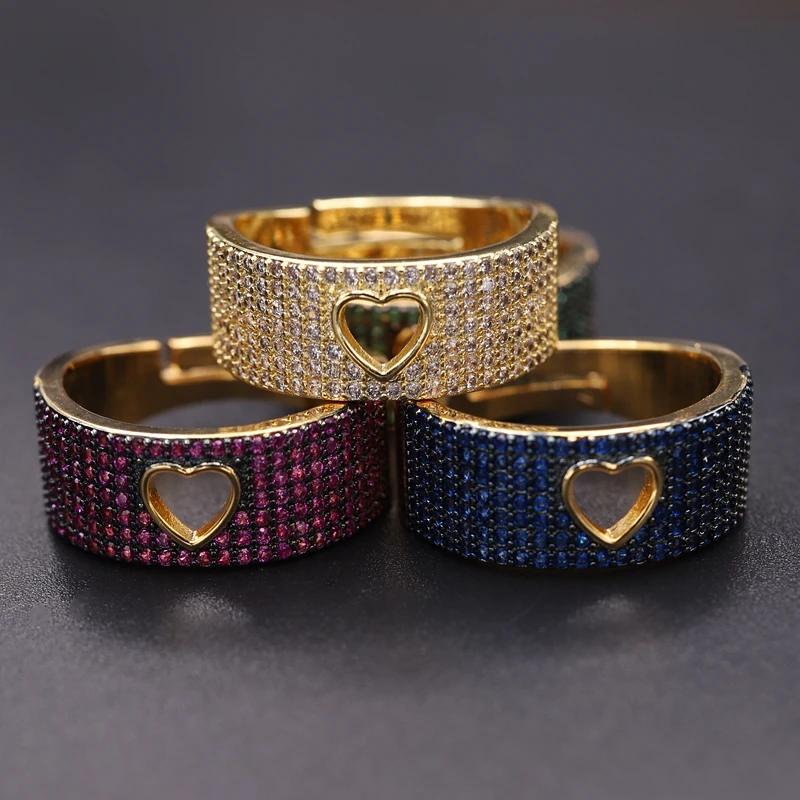 Высокое качество модное уникальное регулируемое кольцо микро проложили