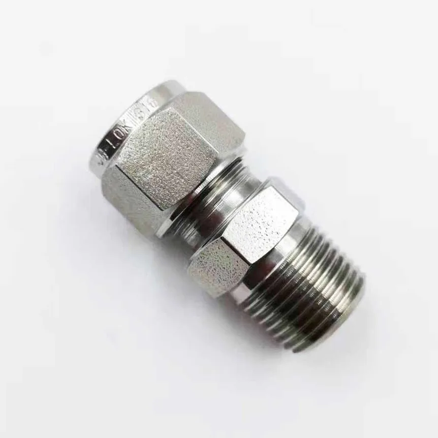 Фонарь трубчатый фитинг штекер трубка 10 мм OD x 3/8 дюйма. Мужской NPT может
