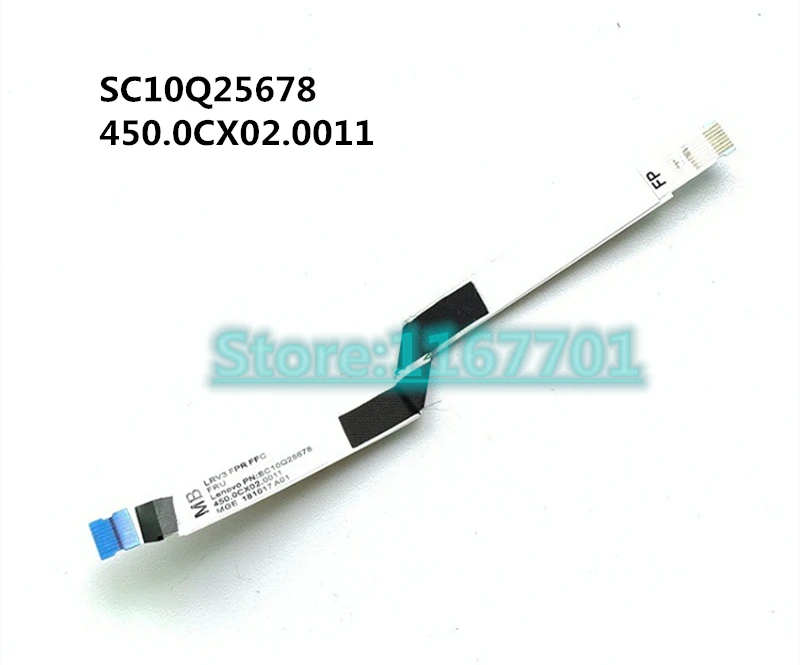 

Laptop/Notebook Flex Fingerprint recognition Cable for Lenovo Thinkpad X1 Yoga 3rd 2018 LRV3 FPR FFC 450.0CX02.0011 SC10Q25678