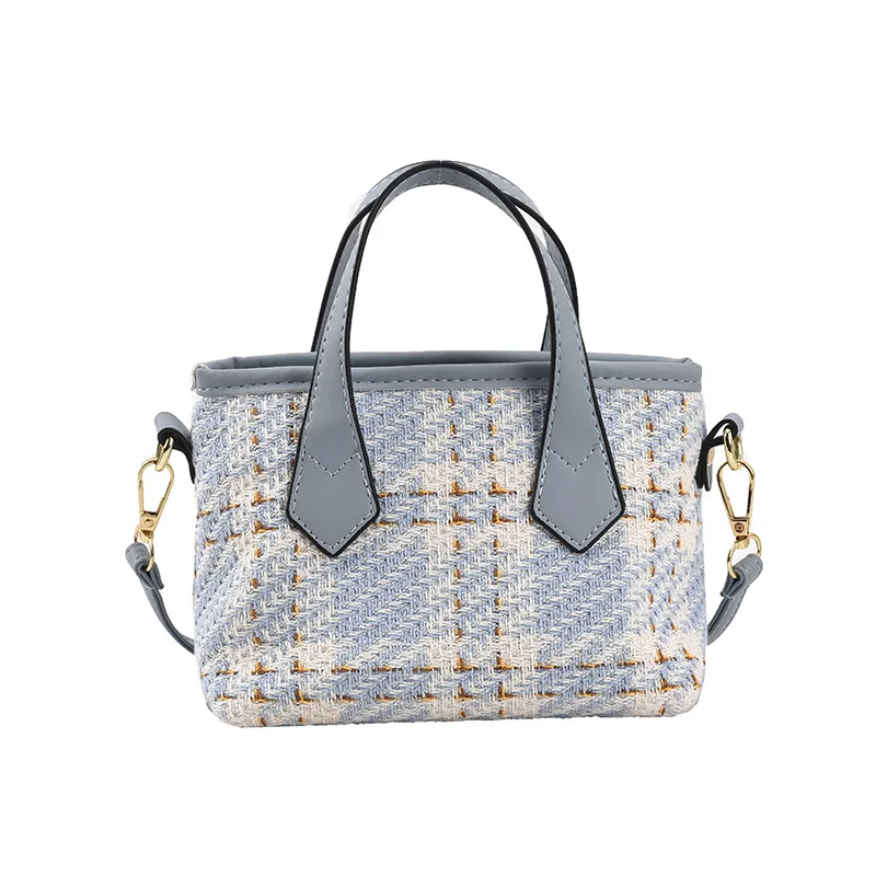 

Bags Summer 2021 New Trendy Fashion High Quality Ladies Canvas Portable Bucket Bag Western Style Single Shoulder Messenger Bag