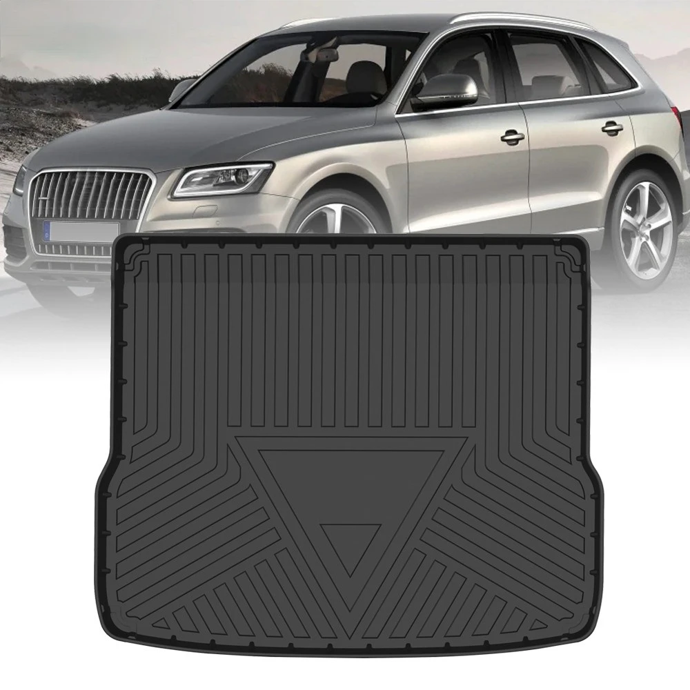 

TPE Trunk Mat For Audi Q5 2009 2010 2011 2012 2013-2017 Car Waterproof Non-Slip Custom Rubber 3D Cargo Liner Accessories