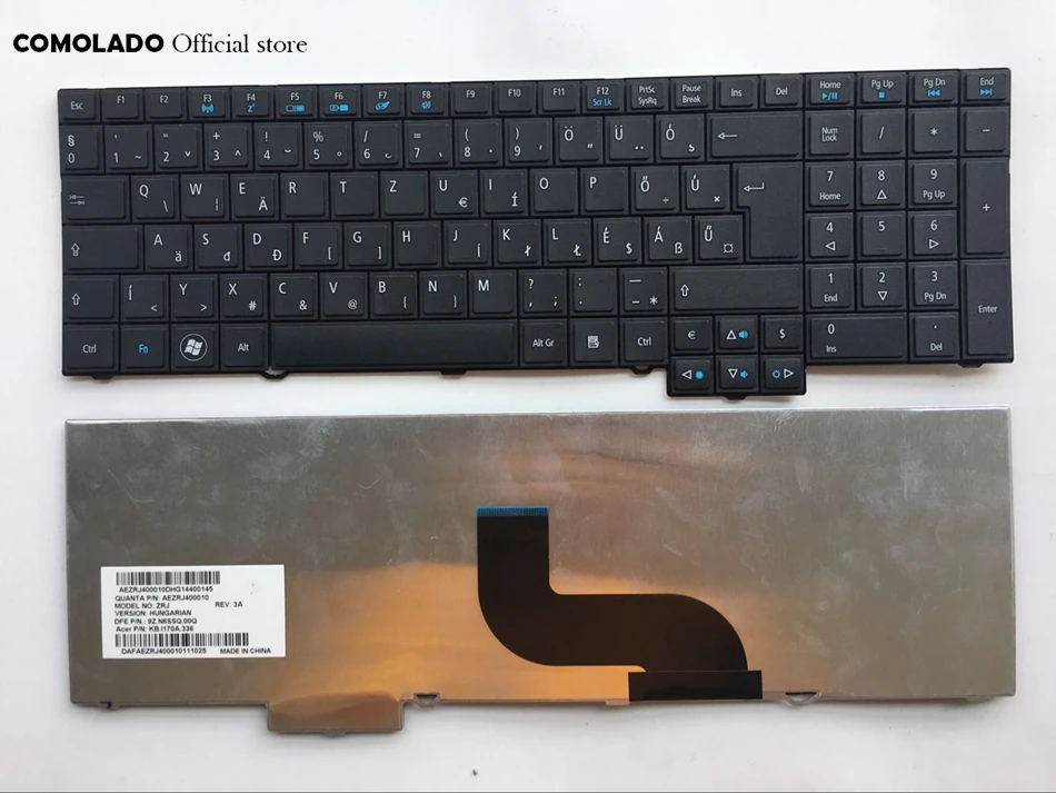 Арабско французская AF Венгерская итальянская Японская Клавиатура для ноутбука