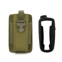 outdoor military tactical pouch portable case bag silicone case for handheld gps gpsmap 62 64 64st 65sr 64s 62s 65