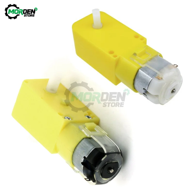 

Двигатель постоянного тока Gear Motor 3-6В 125 об/мин черный/белый