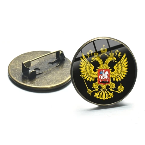 Style 21 SONGDA Hero Stalin CCCP Retro Brooch Sickle Hammer Sign Soviet Russian Army Icon Badge for Men Coat Suit Metal Pins High Quality - Окраска металла: Style 21