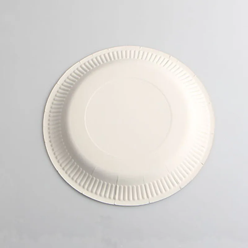 10 шт. Тыква тарелка для ужина фрукты еда столовая посуда одноразовый круглый