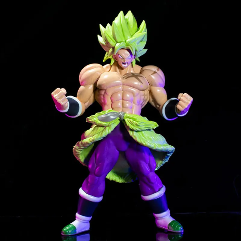 

Dragon Ball Z Anime Broly Super Saiyan Broli Shout PVC Action Figure Cartoon Doll Kids Gifts Toy Decoration Collection Model Toy