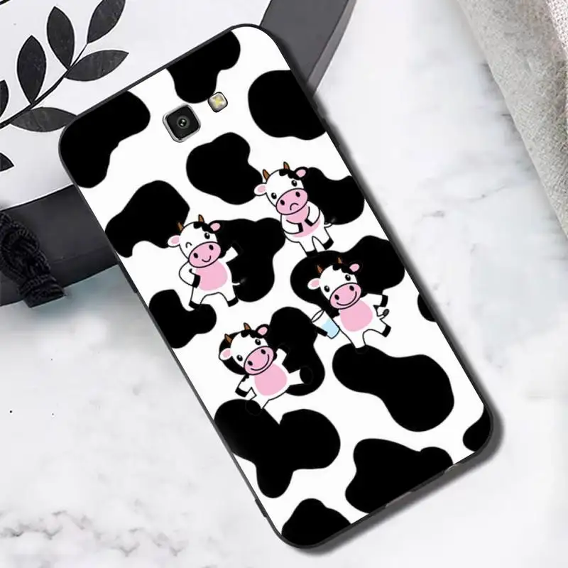 

Cow Print Phone Case for Samsung Note 8 9 10 20 lite pro ultra J 7 2 4 6 5 prime
