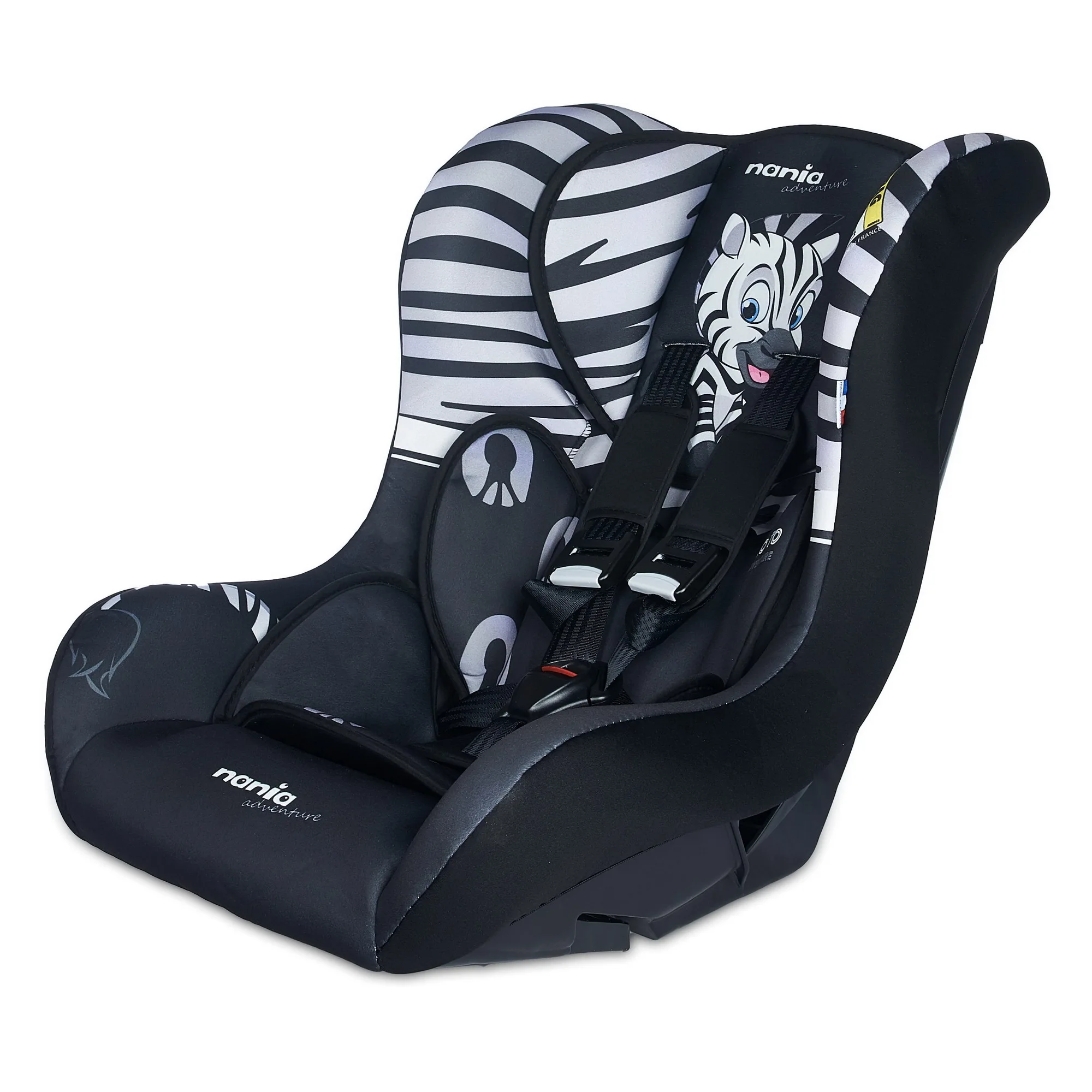 Автокресло Nania TRIO SP COMFORT ANIMALS ZEBRA для детей группы 0/1/2|Детское безопасное