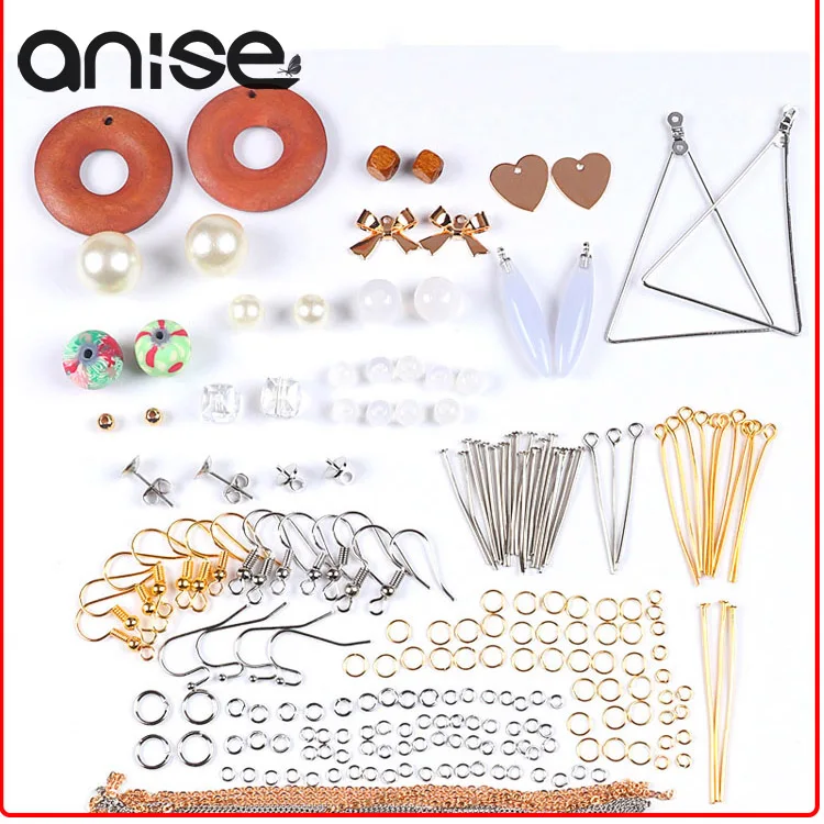 Серьги с жемчугом и бахромой 10 пар|Наборы для изготовления ювелирных изделий| |