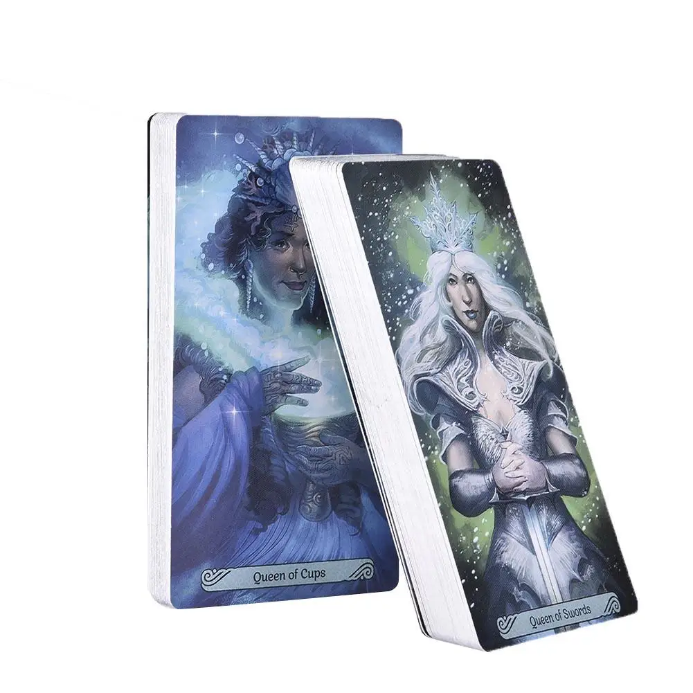 78 Русалочка Таро настольные игры карты Веселая Игра на столе семья родитель