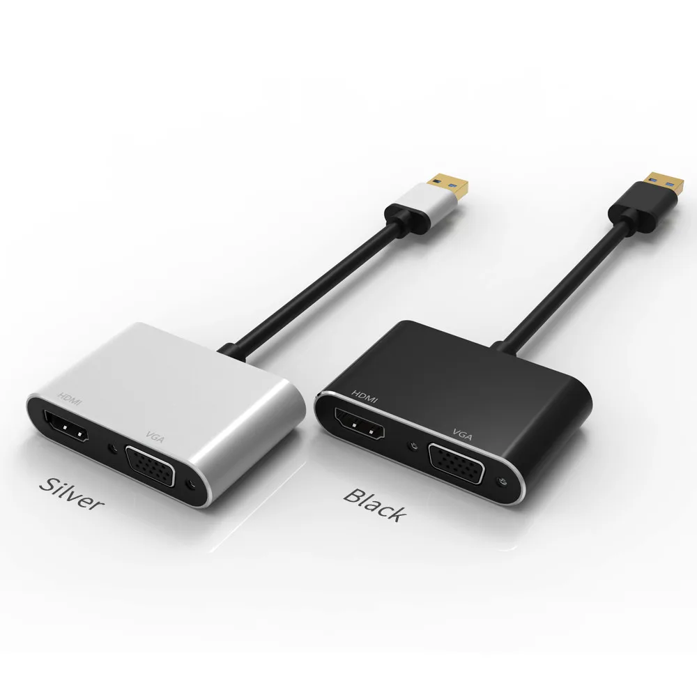 Ouhaobin Тип C к HDMI/VGA адаптер 4K Ultra HD для Micro SD TF кард ридер концентратор конвертер