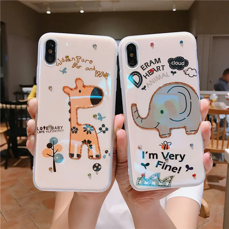 For iphone 11 pro Max Bling Sailor Moon Case X XR XS 6 7 8plus Cartoon Crayon Shin Chan soft TPU back cover |