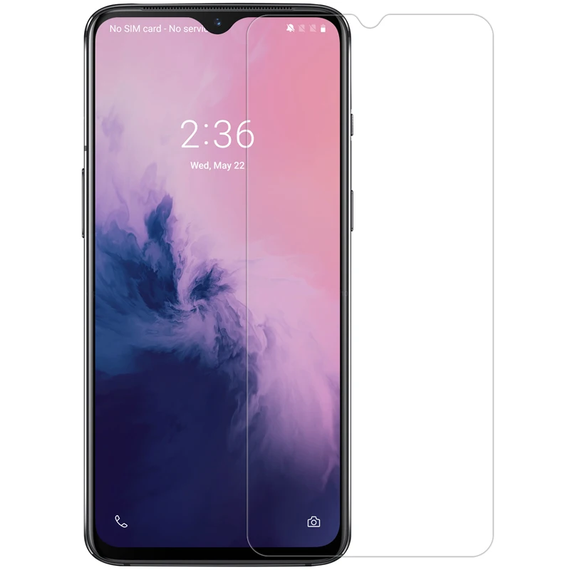 Для Oneplus 7/6 T/6/5 T/5 стеклянный протектор экрана Nillkin 9H жесткий прозрачный защитный закаленное стекло для One Plus 7/6 T/6/5 T/5
