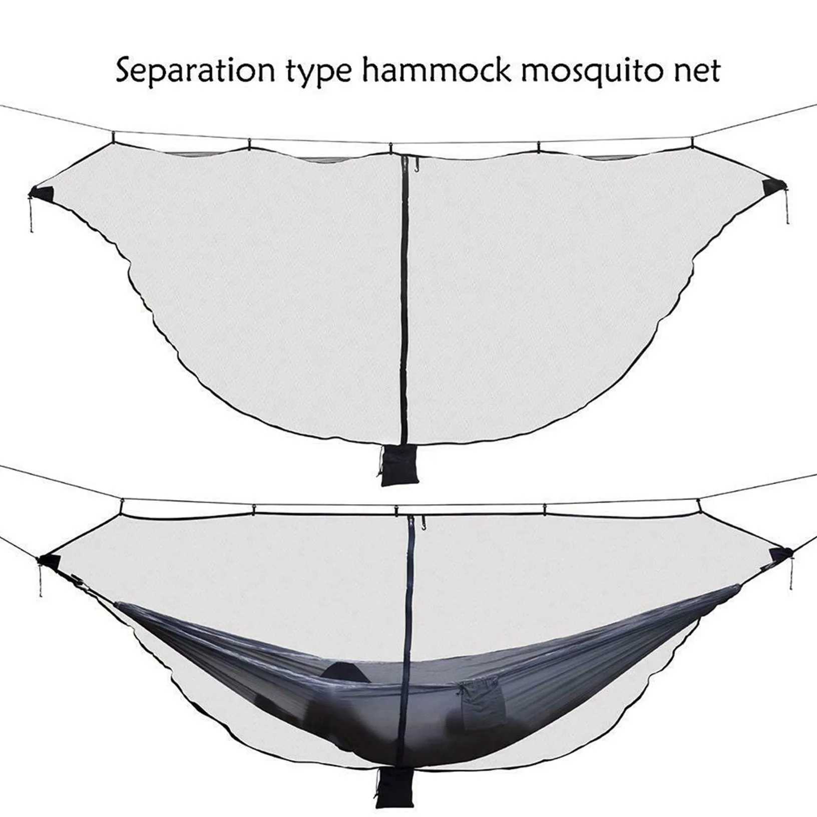 Портативный двойной гамак москитная сетка для гамака подвесная кровать