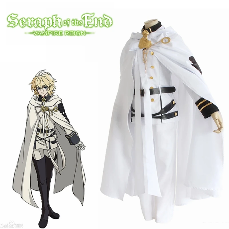 

Anime Seraph Of The End Vampire Reign Cosplay Costumes Mikaela Hyakuya Cosplay Costume Halloween Party Owari No Seraph Cosplay
