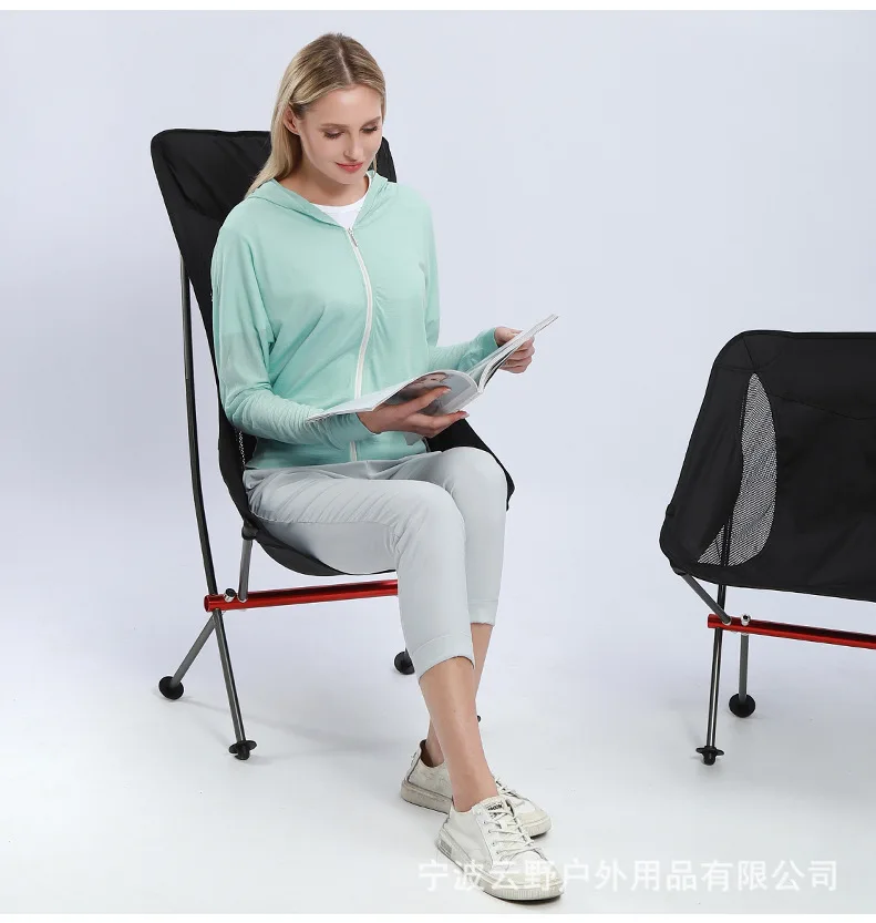 Online Ultralight Kamp Sandalyesi Yastık Ile Taşınabilir Balıkçılık Katlanır Sandalye Için Taşıma çantası Ile Bahçe Açık Kamp Plaj Seyahat Recliner