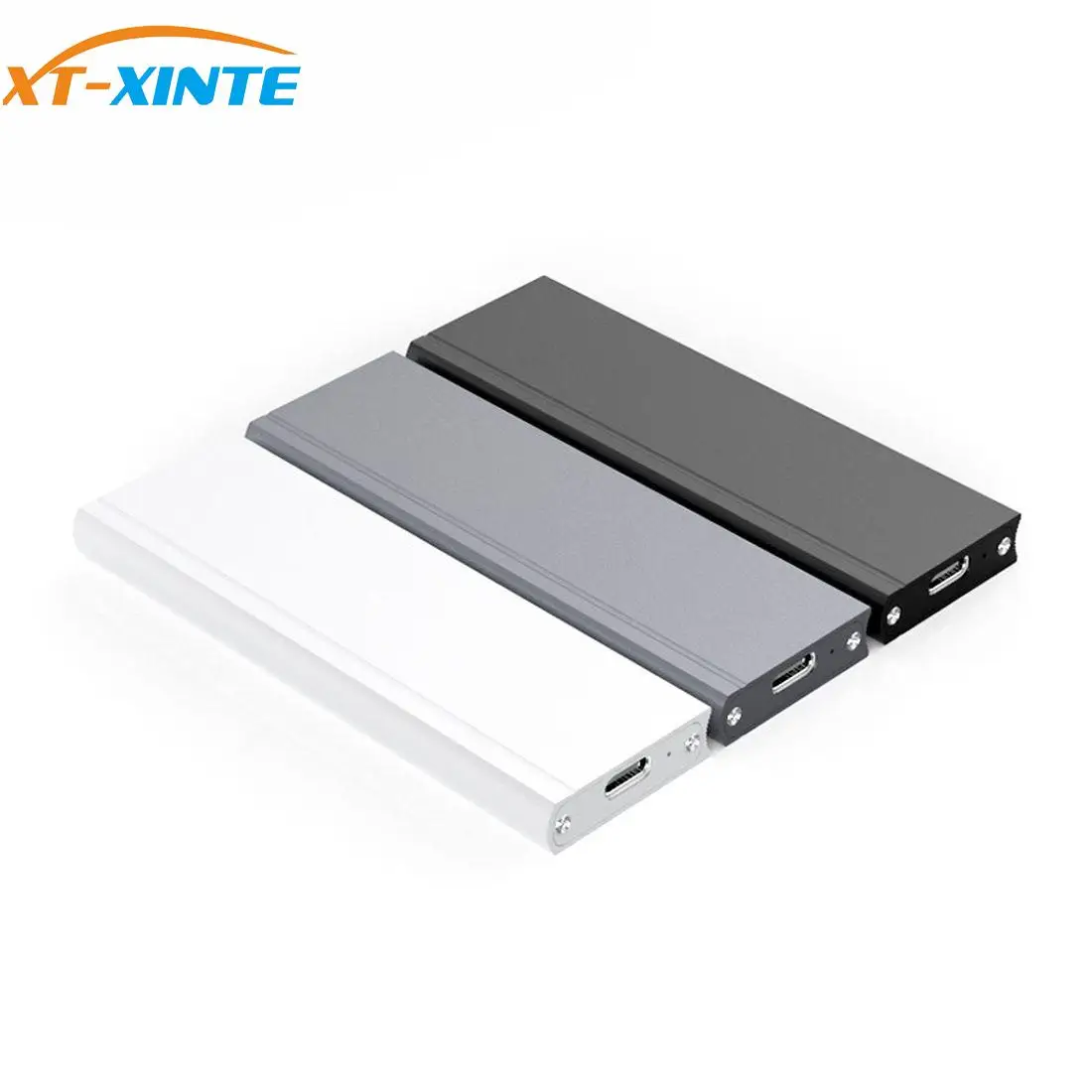 USB 3.0 SSD Case M.2 NVME SSD to Type C Hard Disk Case M2 2230-2280 External Hard Drive Enclosure For NVME SSD JSM583 Chip