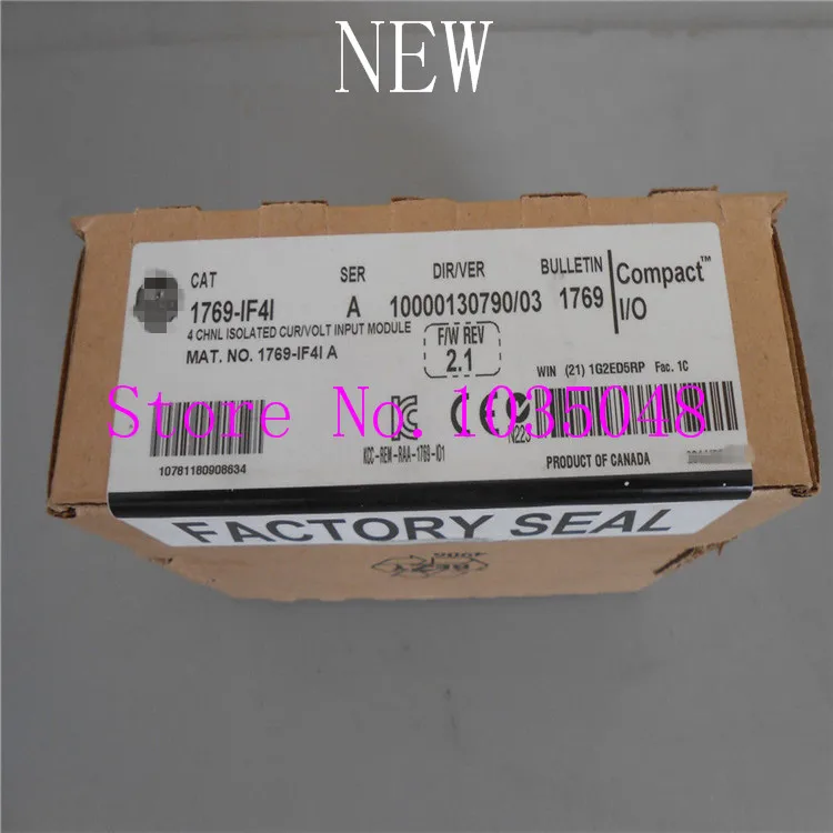 

1PC 1769-IF4I A 1769-IF4I New and Original Priority use of DHL delivery