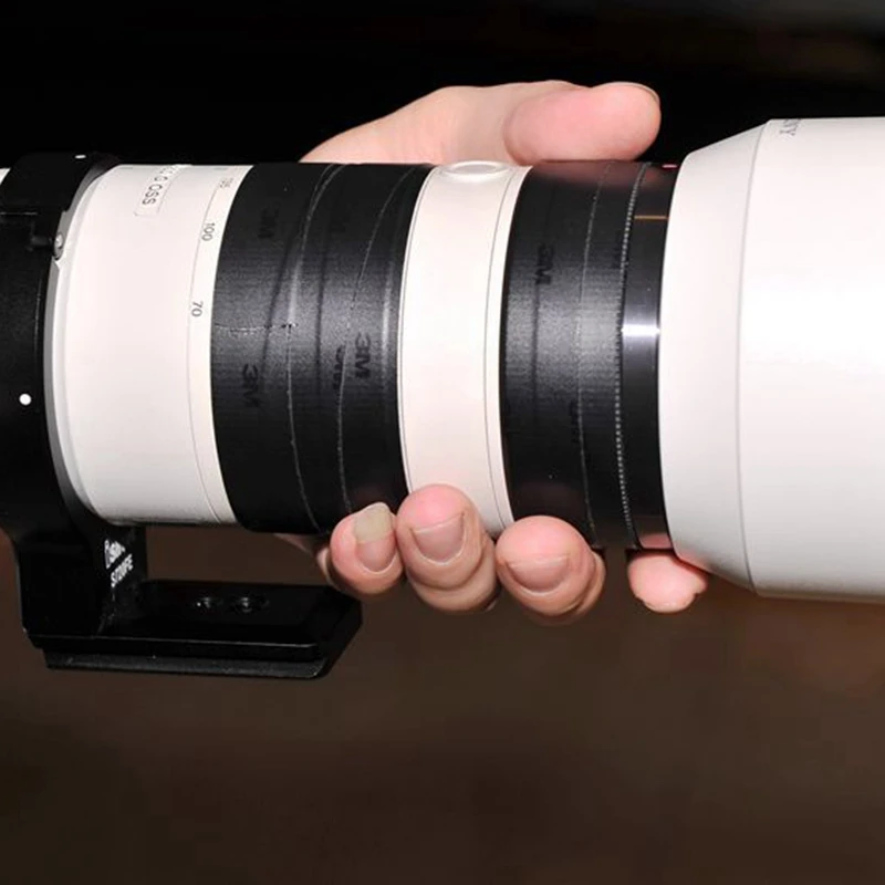 

ISHOOT Lens Support Collar Tripod Mount Ring for Sony FE 70-200mm F/4 G OSS SEL70200G -Bottom Is Camera Quick Release Plate