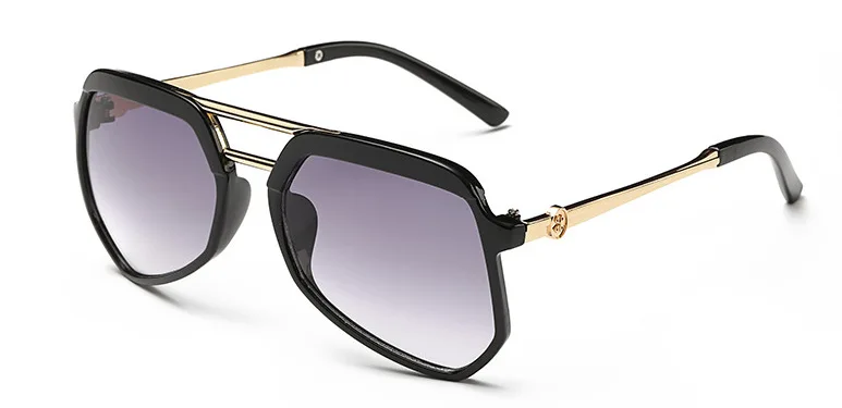 Классные детские солнцезащитные очки с оправой из сплава бровей Забавные милые