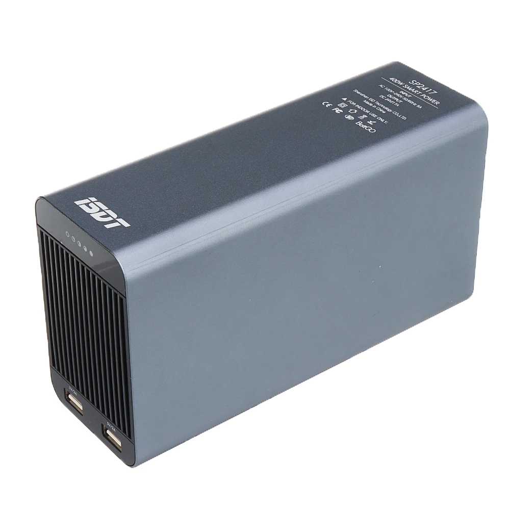 ISDT SP2417 BattGo 400W 17A светодиодный светильник умный блок питания с двойным выходом USB